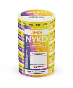 NYKD BERRY LEMON NICOTINE POUCHES 5