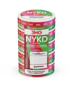 NYKD STRAWBERRY WATERMOLON NICOTINE POUCHES 5